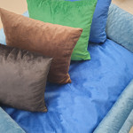 Pelech Royal s vankúšikom GD17 S modrý